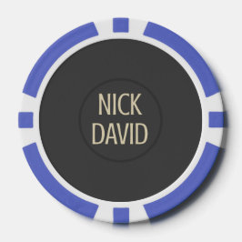 Nick DAViD - Signature Poker Chip