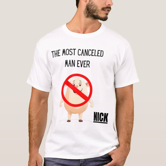 Nick Fuentes Classic T - Shirt, die meistabgesagte T-Shirt (Vorderseite)