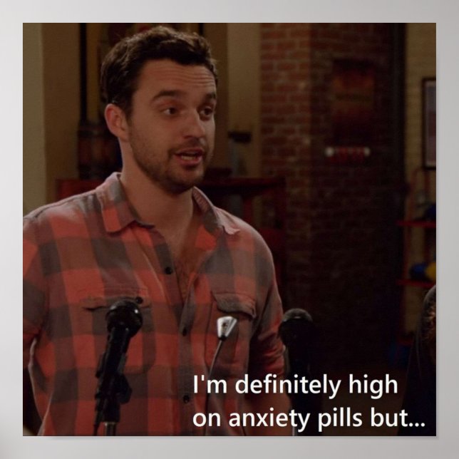 Nick Miller New Girl Poster (Vorne)