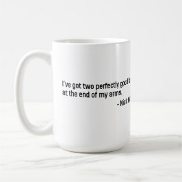 Nick Miller Quote 4/6 Kaffeetasse