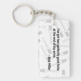 Nick Miller Quote 4/6 Schlüsselanhänger