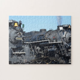 Nickel Plate Road 759 und 765 Dampfzug Motor Train