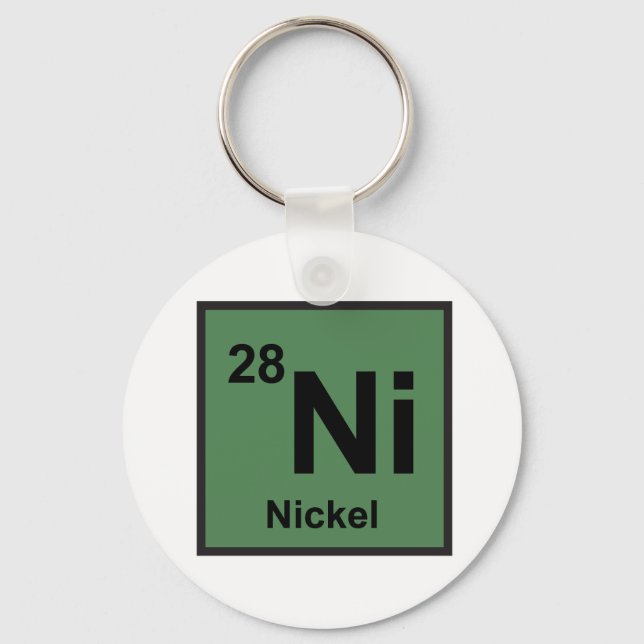 Nickel-Schlüsselanhänger Schlüsselanhänger (Vorderseite)