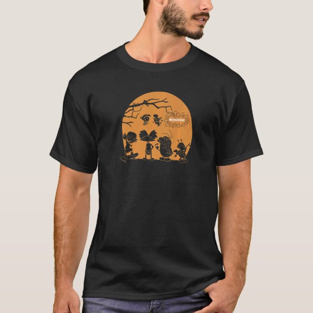 Nickelodeon Halloween Spuk Group Sunset T-Shirt (Vorderseite)