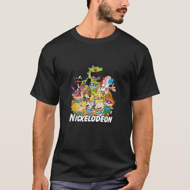Nickelodeon Logo mit allen Zeichen Tank Top (Vorderseite)