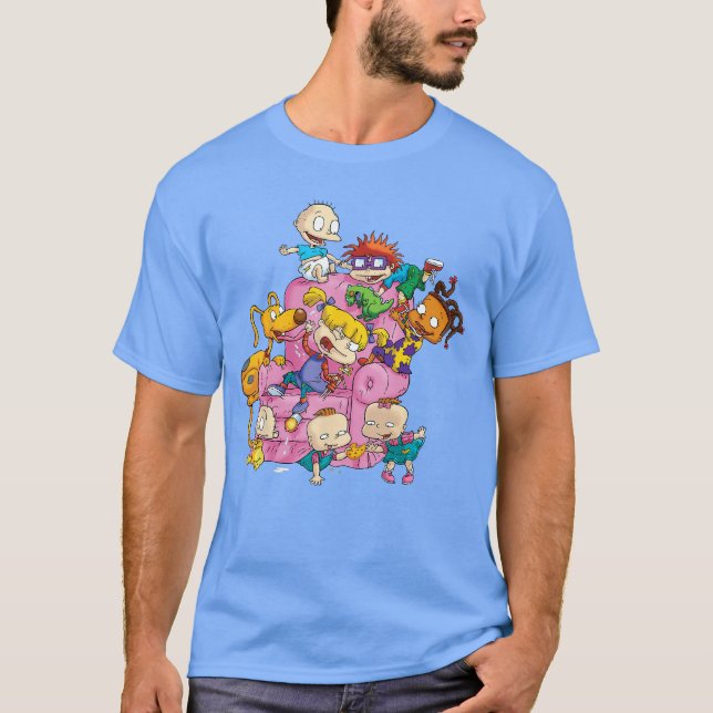 Nickelodeon Rugrats Having Fun funny T-Shirt (Vorderseite)