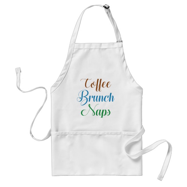 Nickerchen für den Kaffeegebrauch Schürze (Vorne)
