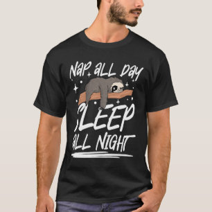 Nickerchen Ganztägiger Schlaf Ganznacht - Sonnensc T-Shirt