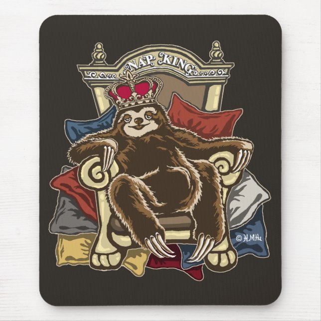 Nickerchen King Mousepad (Vorne)