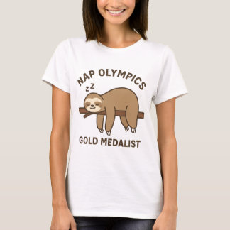 Nickerchen Olympia Gold Medalist T - Shirt - Funny