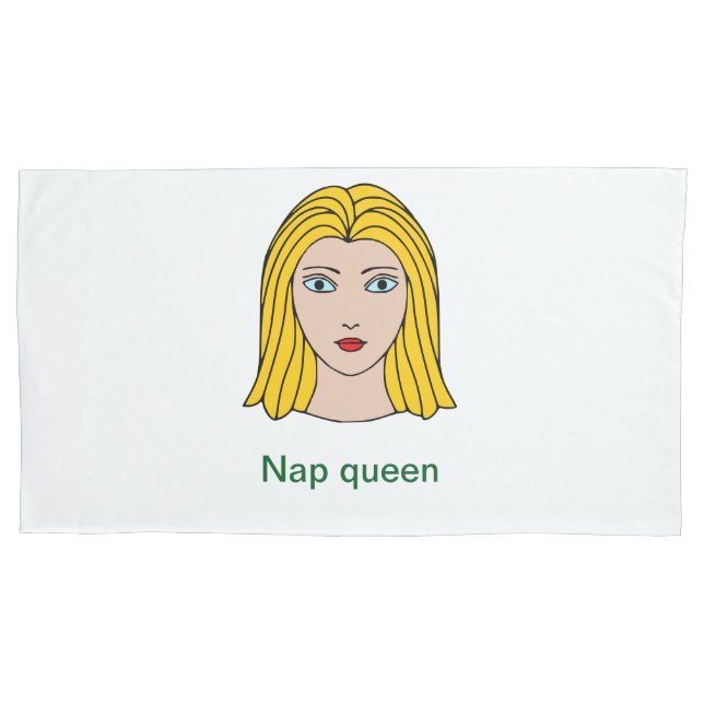 Nickerchen Queen - Cosy Chic Kissen Cover (Vorderseite)