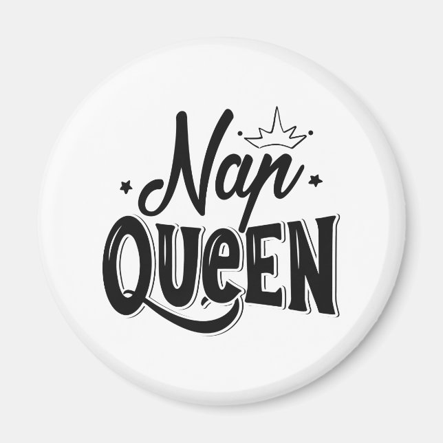 Nickerchen Queen Magnet (Vorne)
