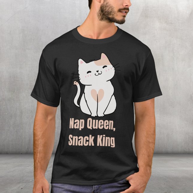 Nickerchen Queen, Snack King T-Shirt (Von Creator hochgeladen)