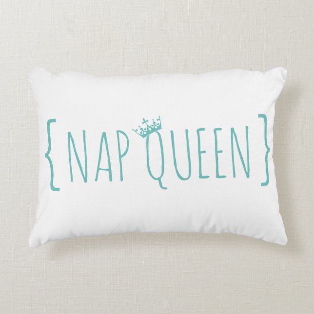 Nickerchen Queen Throw Kissen (Vorderseite)