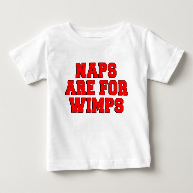 Nickerchen sind für Wimper Baby T-shirt (Vorderseite)