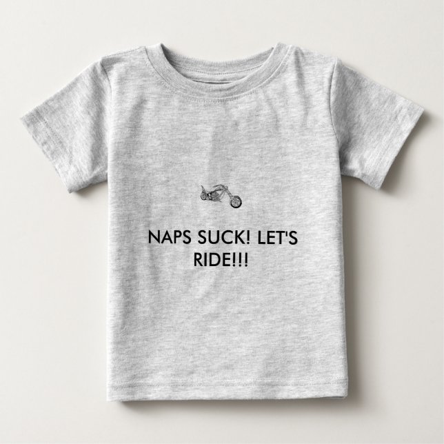 NICKERCHEN SIND ZUM KOTZEN! LASSEN SIE US BABY T-SHIRT (Vorderseite)