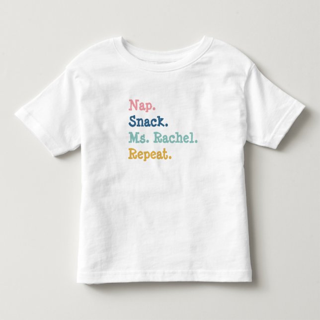 Nickerchen Snack Frau Rachel Wiederholung Shirt fü (Vorderseite)