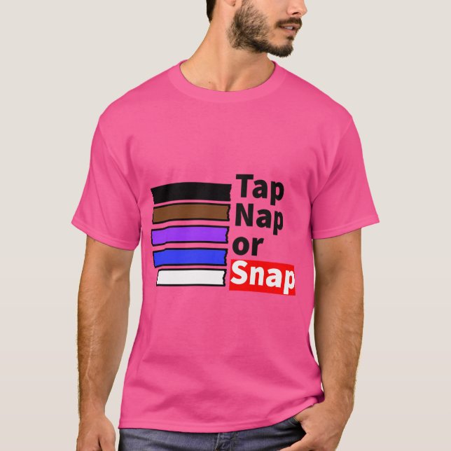 Nickerchen stich oder schlage den ultimativen Leit T-Shirt (Vorderseite)