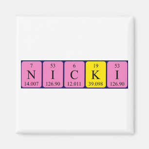 Nicki-Periodenmagnet Magnet