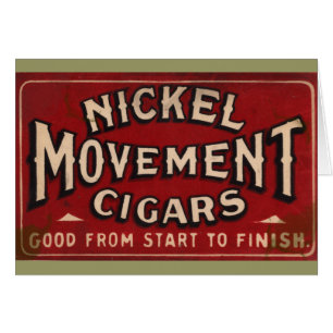 Nickle Movement Zigarre 1900