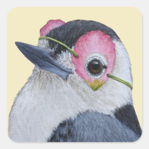 Nicky les autocollants nuthatch