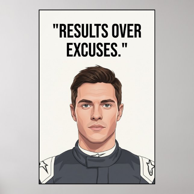 Nico Hülkenberg Racing Vector – Poster (Vorne)