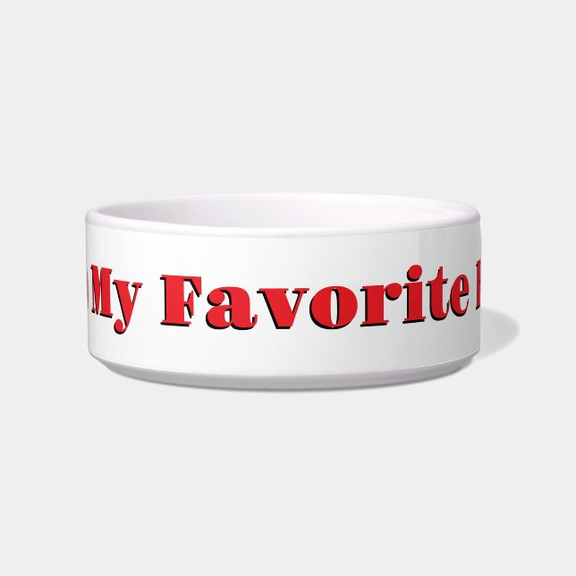 Nico My Lieblings Hero Pet Bowl Napf (Vorderseite)