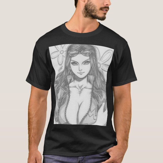 Nico Robin ~ Devil Child T-Shirt (Vorderseite)