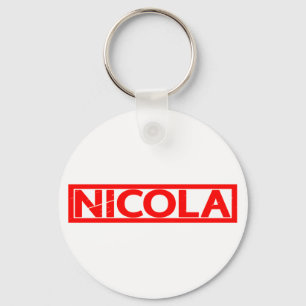 Nicola Briefmarke Schlüsselanhänger