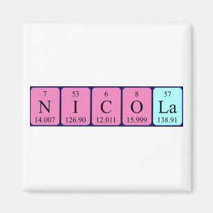 Nicola Periodenmagnet Magnet