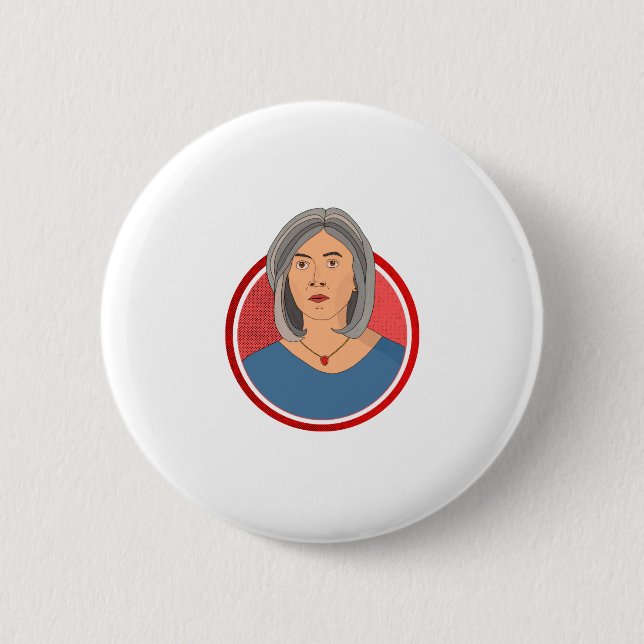 Nicola Spurrier Button (Vorderseite)