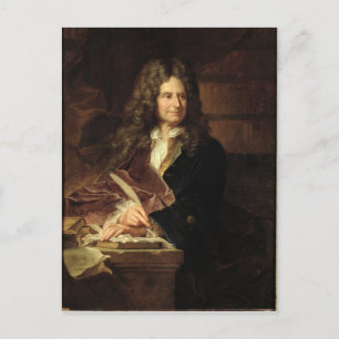 Nicolas Boileau nach 1704 Postkarte