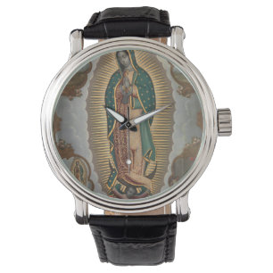 Nicolas Enriquez die Jungfrau von Guadalupe mit de Armbanduhr
