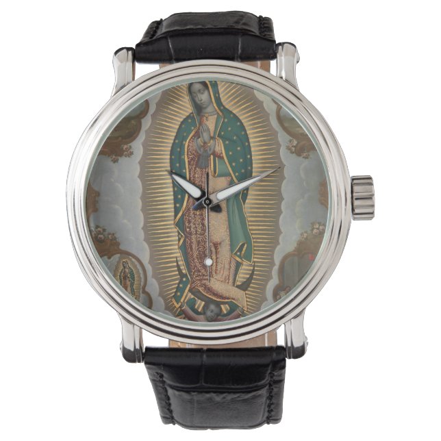 Nicolas Enriquez die Jungfrau von Guadalupe mit de Armbanduhr (Vorderseite)
