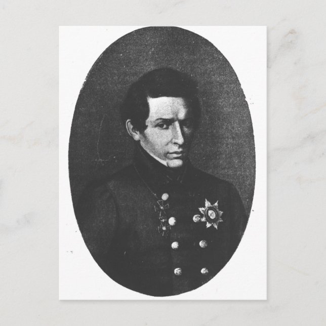 Nicolas Lobatchevsky Postkarte (Vorderseite)
