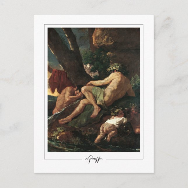 Nicolas Poussin #108 - Carte postale d'art fin (Devant)