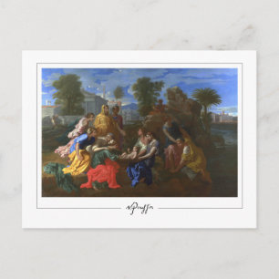 Nicolas Poussin #176 - Fine Art Postcard Postkarte