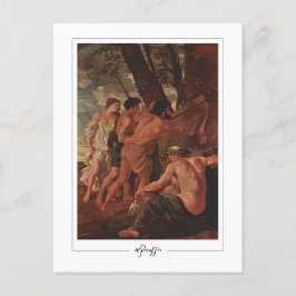 Nicolas Poussin #235 - Fine Art Postcard Postkarte
