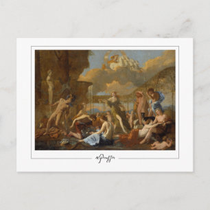 Nicolas Poussin #245 - Carte postale d'art fin