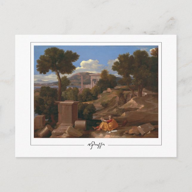 Nicolas Poussin #250 - Carte postale Art (Devant)