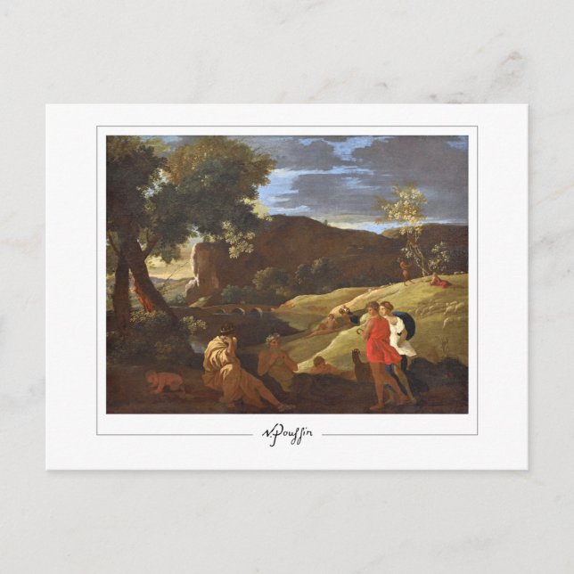 Nicolas Poussin #281 - Carte postale Art (Devant)