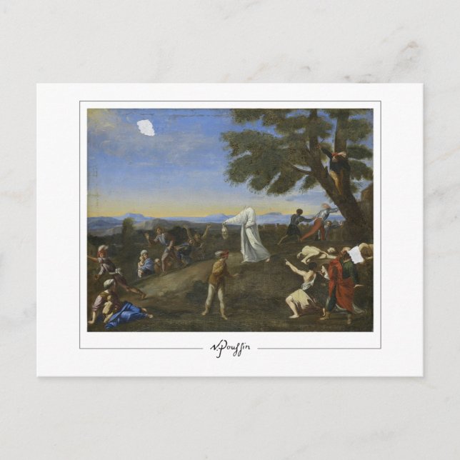 Nicolas Poussin #295 - Fine Art Postcard Postkarte (Vorderseite)