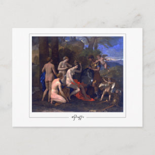Nicolas Poussin #4 - Carte postale d'art fin