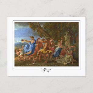 Nicolas Poussin #94 - Fine Art Postcard Postkarte