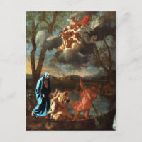 Nicolas Poussin Die Rückkehr der Heiligen Familie