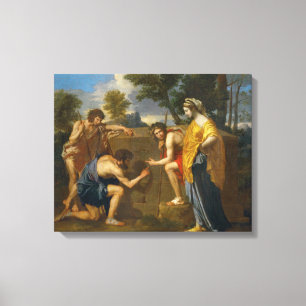 Nicolas Poussin - Et in Arcadia ego Leinwanddruck
