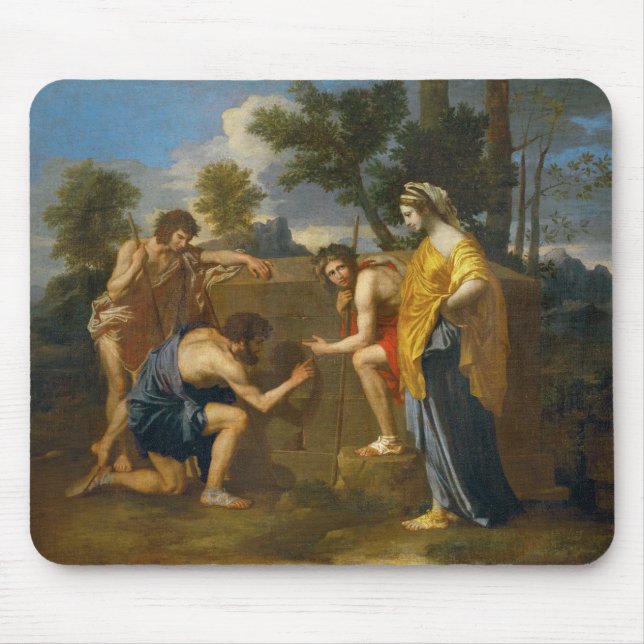 Nicolas Poussin - Et in Arcadia ego Mousepad (Vorne)