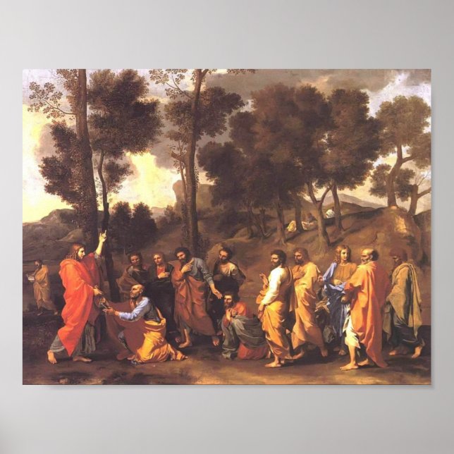 Nicolas Poussin - Ordination Poster (Vorne)