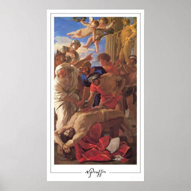 Nicolas Poussin Zedign Art Poster #107 (Vorne)
