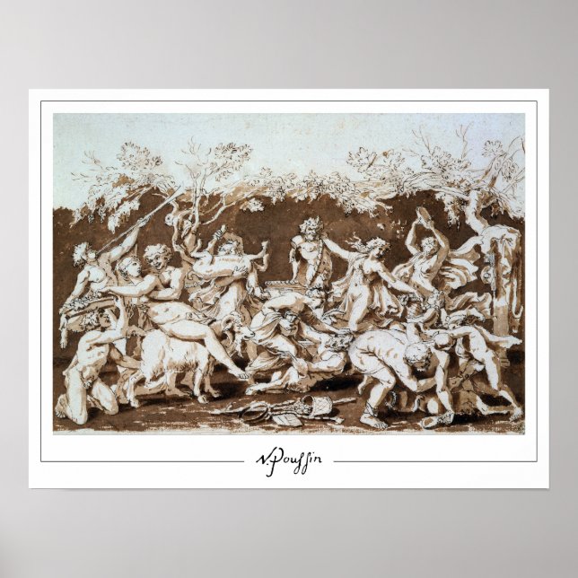 Nicolas Poussin Zedign Art Poster #131 (Vorne)